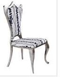 Classical Leather Meatl Fabric Luxury Chair for Wedding Events