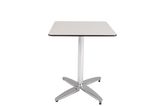 Wholesales Outdoor Simple Line Solid Core Compact Laminate HPL Dining Table (HPL-01)