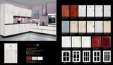 Cheap Kitchen Cabinet with PVC Vacumn