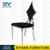 Antique Furniture Black Leather Dining Room Chair Banquet Chair
