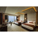 Cheap Sets Nordic Simple Leather Fabric Bedroom Shangdian Hotel Furniture SD1120