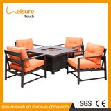 Polywood Modern Home Fire Pit Table Hotel Restaurant Outdoor Dining Chair Patio Furniture