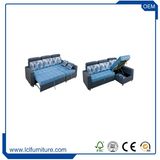 Home Cinema European Style Vintage Elegant Modern Loveseat Floor Corner 2 Seater Sofa Bed