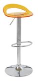 Acrylic Furniture Lift Kitchen Bar Stool with Chromed Base (FS-MG1453)