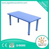 Indoor Playground New Design Children's Furniture Plastic Retangle Table