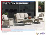 Outdoor Rattan Sectional Sofa Set with Water Resistant Cushion (TG-071)