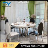 Hot Selling Rining Room Set Large Marble Round Table