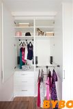 Simple Higed Door Wardrobe (BY-W-123)