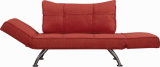 Convertible Sofa Bed with Adjustable Armrest