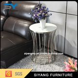 Hot Sale Glass Top Corner Sofa Side Table