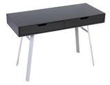 Desk with Wooden Frame for Home Laptop Use