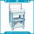 Hospital ABS IV Treatment Emergency Trolley with Wheels