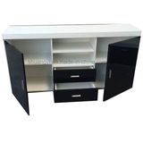 Hot Sale Latest Flat Pack Furniture Wooden TV Stand Pictures