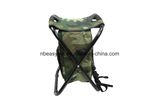 Folding Chair Foldable Camouflage Backpack Cooler Bag 3 in 1 Portable Fishing Stool and Sports Chair