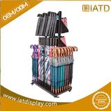 Movable Umbrella Grid Metal Display Stand