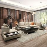 Elegant Corner Fabric Sofa for Home Furniture