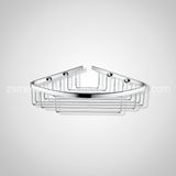 Bathroom Wall Corner Mounted Stainless Steel Shower Shelf (CJ001)