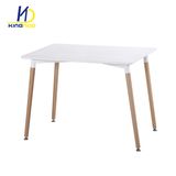 Best Selling Replica Castle Emes MDF Dining Table with Beech Wood Leg