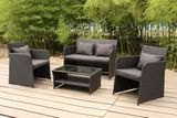 Modern Luxury Outdoor Furniture Garden Patio Wicker/Rattan Sofa Set