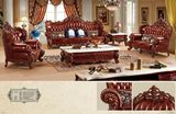 2017 New Classic European French Design Genuine Leather Chesterfield Sofa