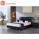 Queen Size Leather Upholstery Bed Suites Furniture