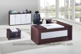 L Shape Modern Office Wood Furniture Executive Table (BL-5577)