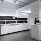 Customized Plywood Kitchen Cabinet with Wood Veneer From Prima