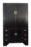 Antique Reproduction Furniture Wardrobe (LWA356)