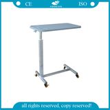 AG-Obt004 ABS Luxrious Gas Spring Controlledadjustable Over Bed Table