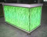 SGS Certificate Approved Solid Surface Cafeteria Bar Counter