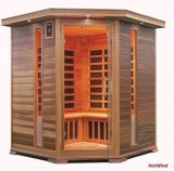 Senior Quality Infrared Sauna Room Family Sauna Canadian Red Cedar