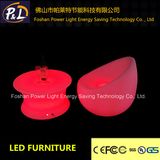 Illuminated Rechargeable LED Lit Plastic Table