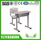 Customized Plastic Desktop Classroom Single Desk with Chair