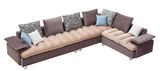 Fabric Modern Deluxe Left Corner Sofa