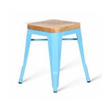 Best Seller Commercial Metal Wooden Top Dining Chair (SP-MC038W)