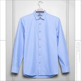 Wholesale Staff Plain Logo Embroidery White Shirt for Company Customised