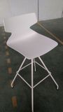 Modern Style Swivel Metal Plastic Cafe Bar Chair