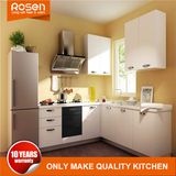 Prefab Small Base Melamine Opening Shelves Discount Kitchen Cabinet