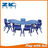 Round Moon Kids Plastic Tables for Sale