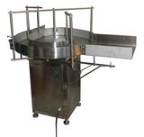 Round Turn Table for Arranging Bottles (Feed table, accumulation table)