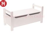 Children Bedroom Furniture Single Wood Doll House White Bed for Girls and Boys