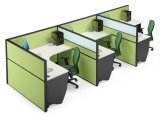 Modern 3 Seats Office Partition Cubicle Workstation (SZ-WST657)