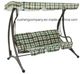 Pure and Fresh Style Leisure Outdoor Metal Swing Chair