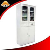Display Sliding Doors Cabinet with Adjustable Shelf
