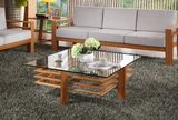 Fashion Design Square Bamboo Coffee Table