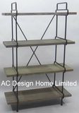 4 Tier Antique Vintage Decorative Book Shelf Wooden