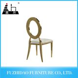 Antique Gold Metal Dining Room Chairs