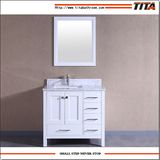 2017 Hot Selling Solid Wood Bathroom Cabinet T9199-36W
