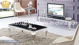 1.2mm Thickness Stainless Steel Frame Coffee Table Sj802
