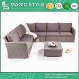 Patio Corner Sofa Set New Arrival Rattan Wicker Sofa Outdoor Sofa Set Garden Corner Sofa (MAGIC STYLE)